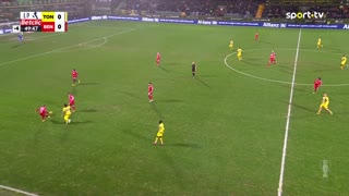Tondela x Benfica: Intervalo
