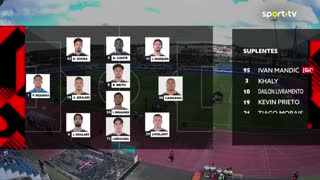 Casa Pia x Tondela: Início de jogo