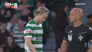 Sporting, Jogada, Hjulmand aos 3'