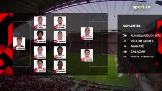 Braga x Tondela: Início de jogo