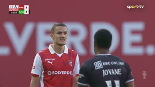 Braga, Jogada, G. Lagerbielke aos 75'