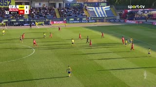 Arouca x Gil Vicente: Intervalo