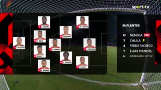 Santa Clara x Vitória SC: Início de jogo