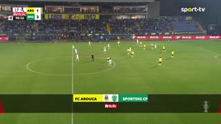 Arouca x Sporting: Final de jogo
