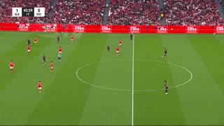Benfica x Vitória SC: Intervalo