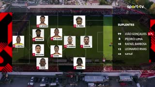 AVS x Benfica: Início de jogo