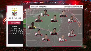 Benfica x Tondela: Início de jogo