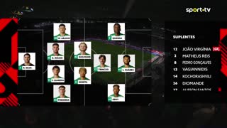 Sporting x Estrela Amadora: Início de jogo