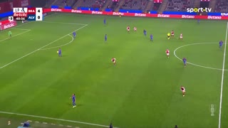 Braga x Alverca: Intervalo