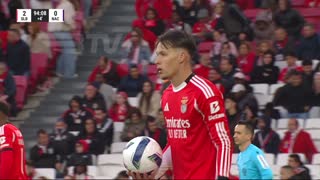 Benfica x Nacional: Final de jogo