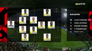 Tondela x Sporting: Início de jogo