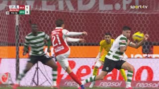 Braga, Penálti, Gonçalo Inácio aos 90'+3'