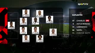 Vitória SC x AVS: Início de jogo