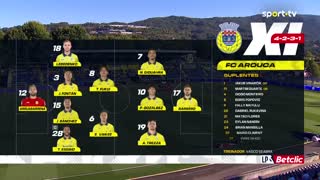 Arouca x Santa Clara: Início de jogo
