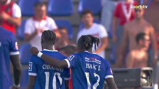 Alverca x Braga: Intervalo