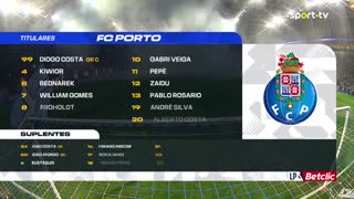 FC Porto x Arouca: Início de jogo