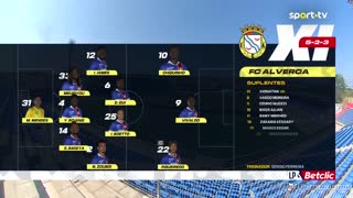 Alverca x Estrela Amadora: Início de jogo