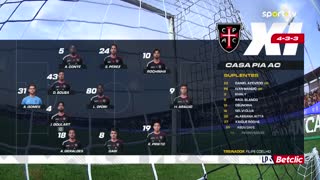 Casa Pia x Benfica: Início de jogo