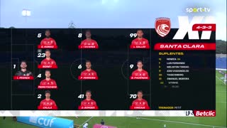 Santa Clara x Nacional: Início de jogo