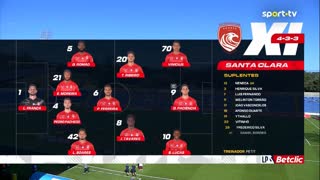 Santa Clara x Braga: Início de jogo