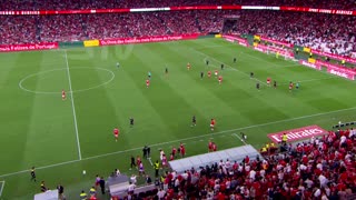 Benfica x Estoril: Intervalo