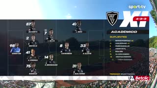 Académico x FC Porto: Início de jogo