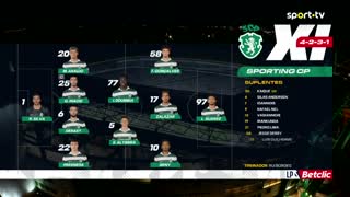 Sporting x Nacional: Início de jogo