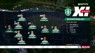 Sporting x Vitória SC: Início de jogo