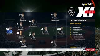 Académico x Vitória SC: Início de jogo
