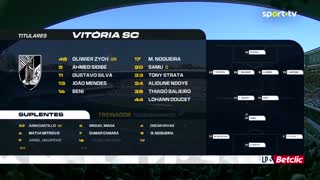 Vitória SC x Casa Pia: Início de jogo