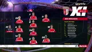 Braga x Vitória SC: Início de jogo
