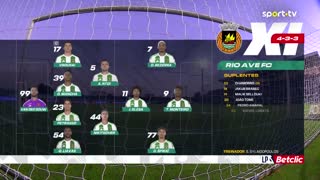 Rio Ave x Sporting: Início de jogo