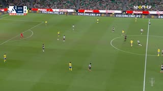 Sporting x Arouca: Intervalo