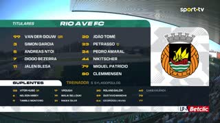 Rio Ave x Estrela Amadora: Início de jogo