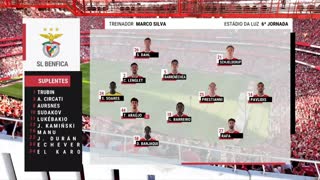 Benfica x Gil Vicente: Início de jogo