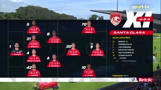 Santa Clara x Rio Ave: Início de jogo