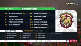 Marítimo x Benfica: Início de jogo