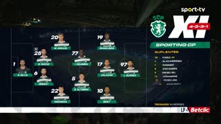 Sporting x Arouca: Início de jogo