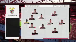 Benfica x Estoril: Início de jogo