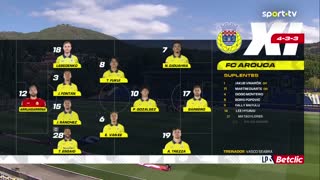 Arouca x Marítimo: Início de jogo