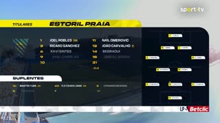 Estoril x Casa Pia: Início de jogo
