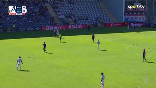 Nacional x Alverca: Intervalo
