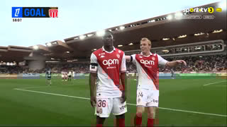 GOLO! Monaco, B. Embolo aos 58', Monaco 2-0 Marselha