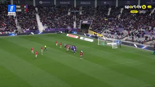 GOLO! Lille, R. Perraud aos 50', Toulouse 0-2 Lille