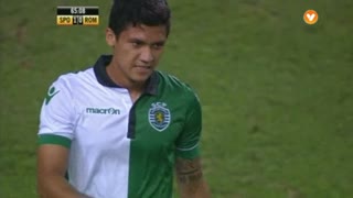 Sporting, Jogada, Montero aos 65'