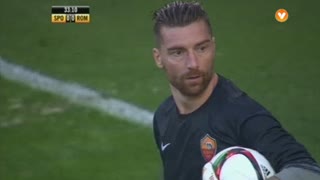 Sporting, Jogada, Slimani aos 33'