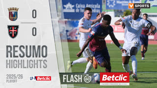 Playoff (Final): Resumo Flash Torreense 0-0 Casa Pia