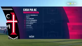 Casa Pia x Torreense: Início de jogo