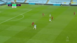 GOLO! Manchester City, A. Oxlade-Chamberlain aos 66', Manchester City 4-0 Liverpool