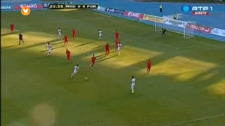 , Jogada, André Gomes aos 0'